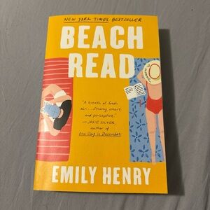 Barnes & Noble Beach Read Book - Yellow Cover